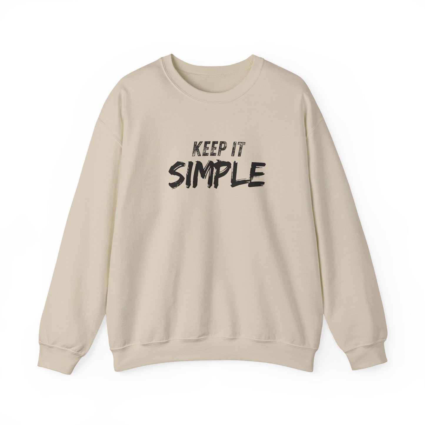 Unisex Crewneck Sweatshirt - Keep It Simple - Kindcore ComfortsUnisex Crewneck Sweatshirt - Keep It SimpleSSweatshirtPrintifyKindcore Comforts97318591109460598385