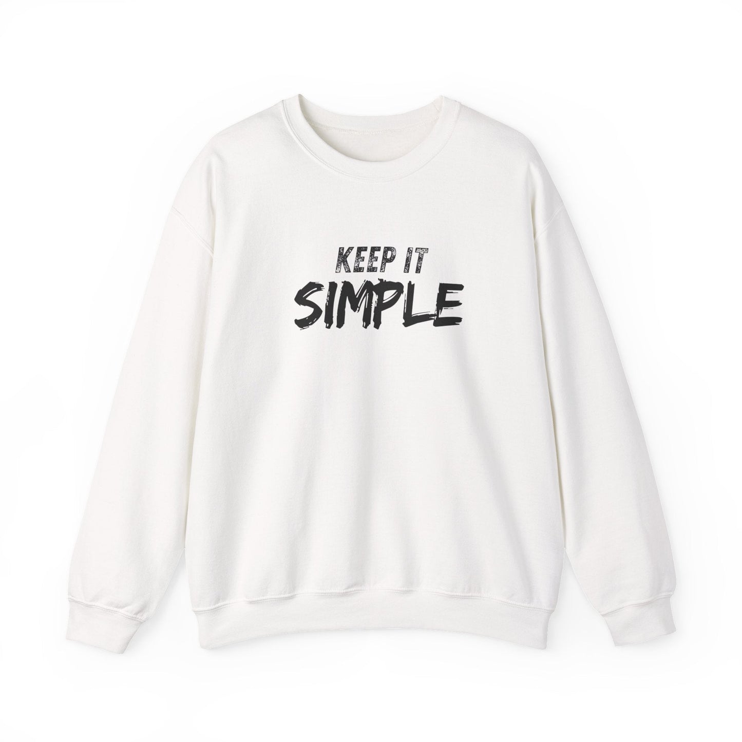 Unisex Crewneck Sweatshirt - Keep It Simple - Kindcore ComfortsUnisex Crewneck Sweatshirt - Keep It SimpleSSweatshirtPrintifyKindcore Comforts22965522462543717775