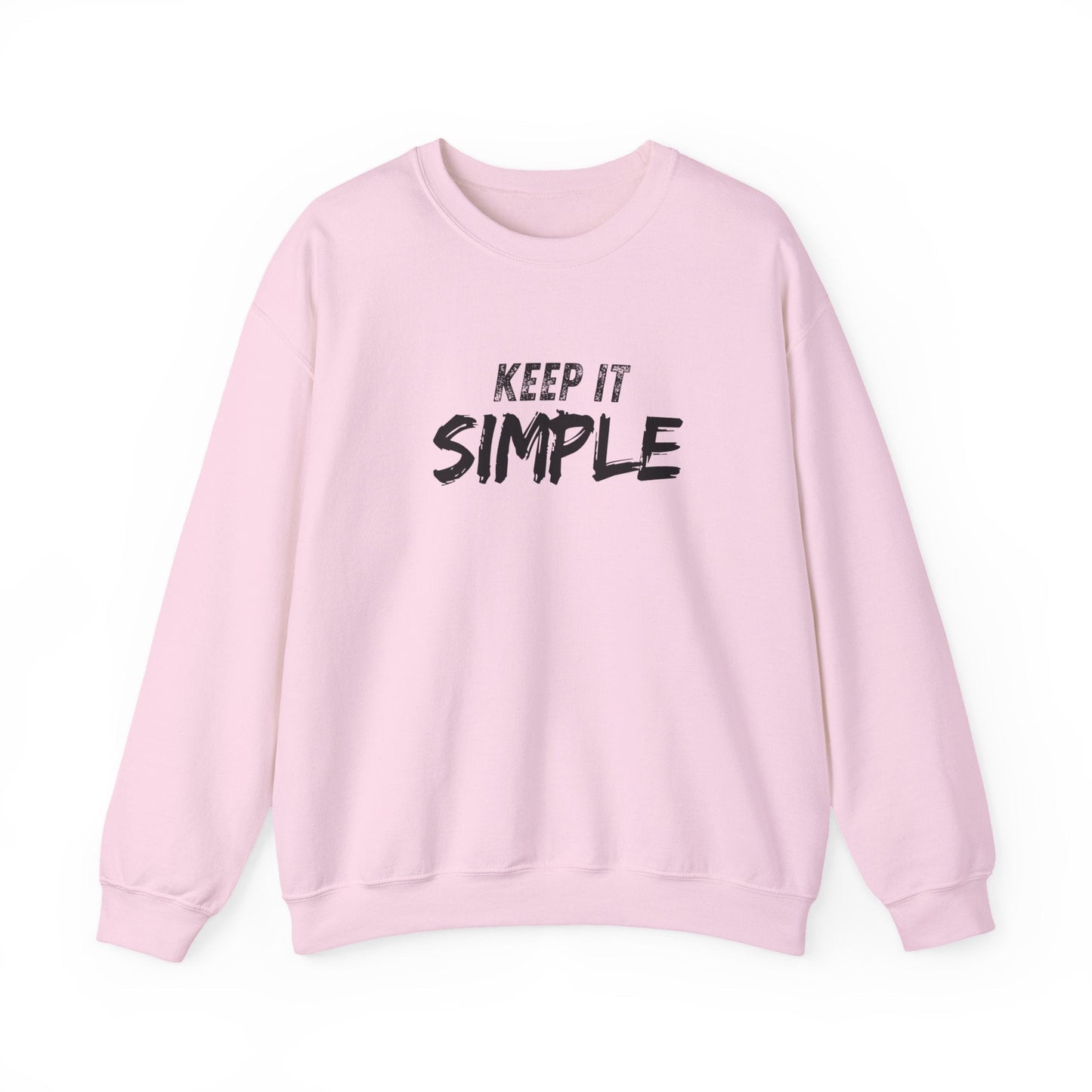 Unisex Crewneck Sweatshirt - Keep It Simple - Kindcore ComfortsUnisex Crewneck Sweatshirt - Keep It SimpleSSweatshirtPrintifyKindcore Comforts28619862835070480397