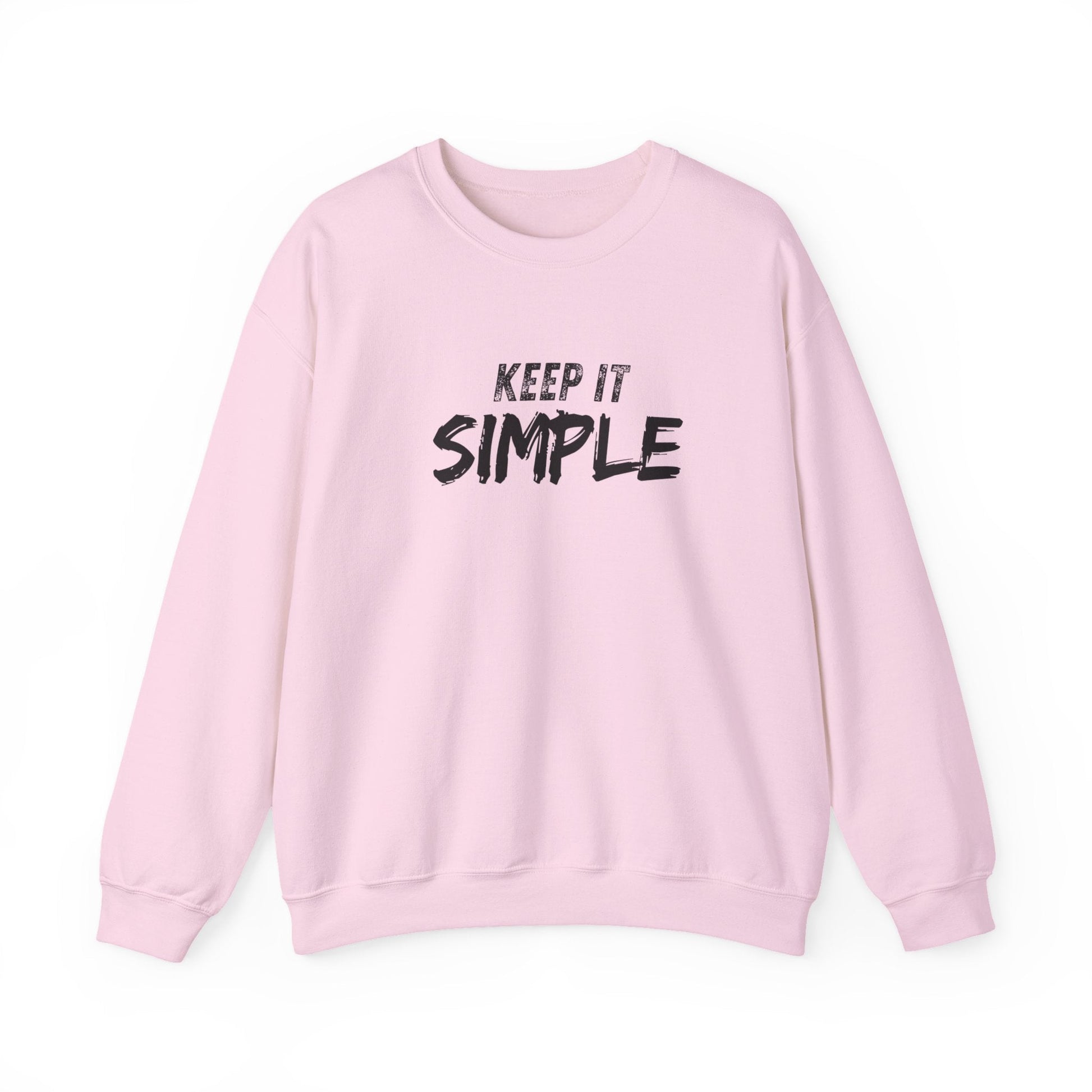 Unisex Crewneck Sweatshirt - Keep It Simple - Kindcore ComfortsUnisex Crewneck Sweatshirt - Keep It SimpleSSweatshirtPrintifyKindcore Comforts28619862835070480397